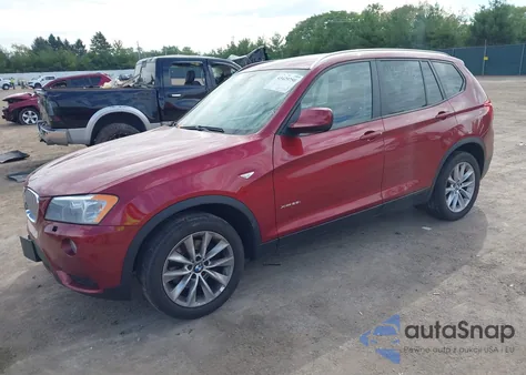 2014 BMW X3 xDrive28I из США, поврежденный, VIN 5UXWX9C52E0D23086